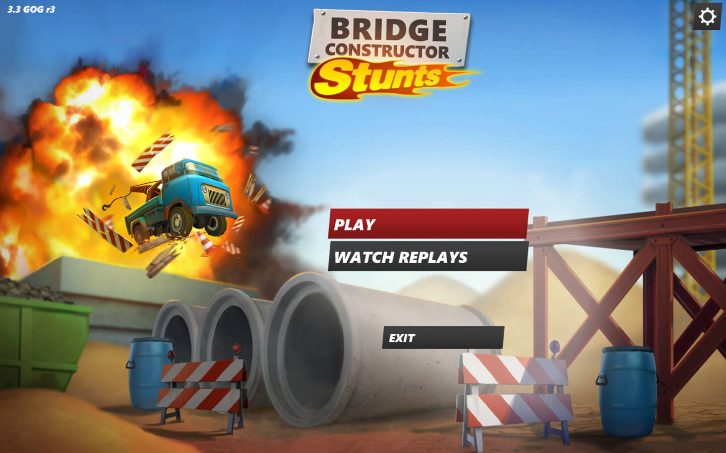 桥梁建造师特技 Bridge Constructor Stunts for Mac v1.1.43524 英文原生版-1