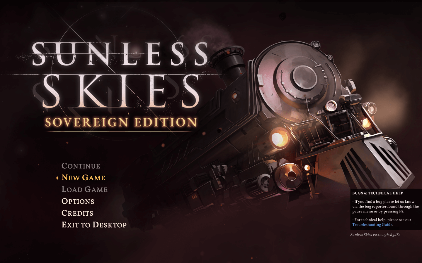 无光之空：君主版 Sunless Skies: Sovereign Edition for Mac v2.0.4 英文原生版-1