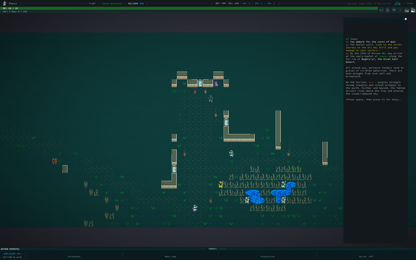 卡德洞窟 Caves of Qud for Mac v2.0.206.67 英文原生版-2