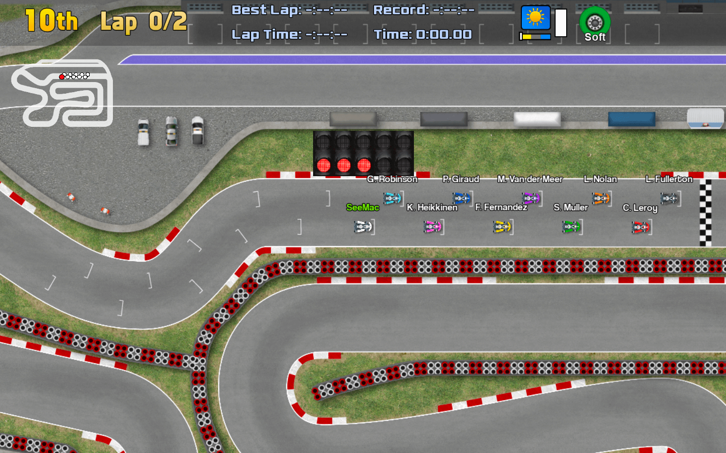 终极赛车2D 2 Ultimate Racing 2D 2 for Mac v1.0.2.4 英文原生版-3